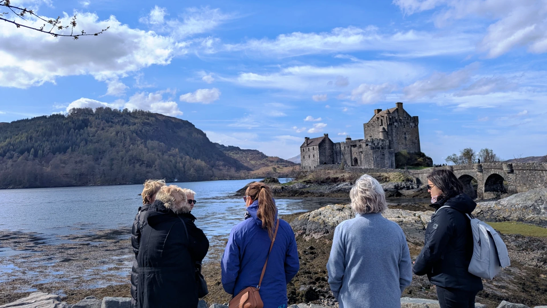 Séjour privé accompagné guide francophone Eilean Donan Castle Highlands Écosse